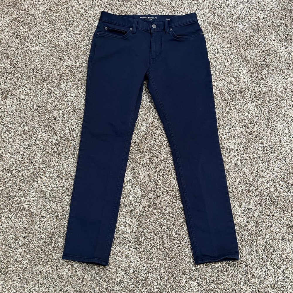Banana Republic Traveler Pants 30X30 Skinny Fit